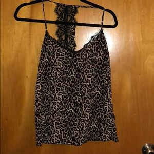 Cheetah print cami